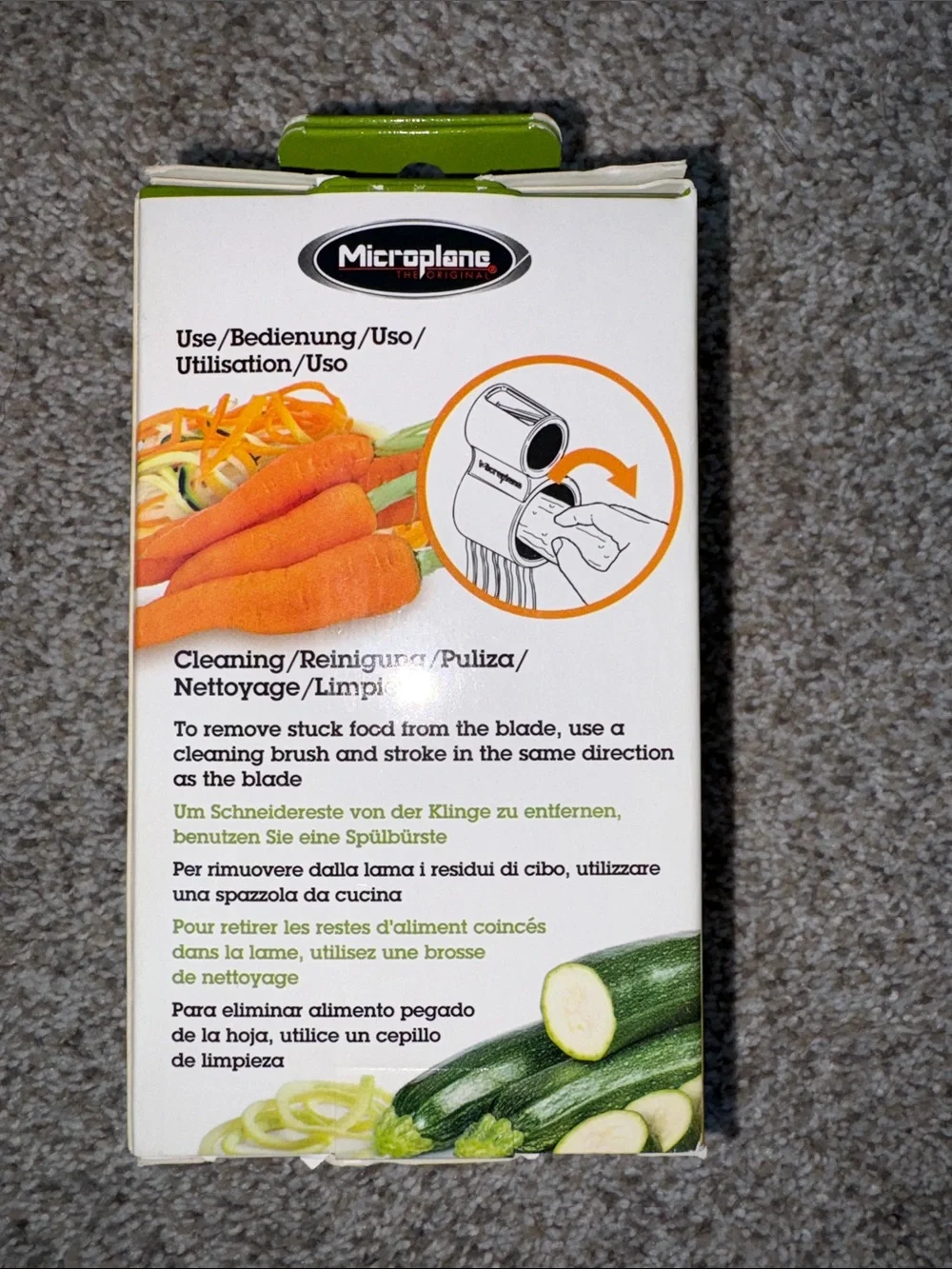 NWT Microplane Spiral Cutter - Black